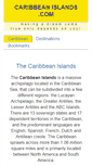 Mobile Screenshot of caribbeanislands.com